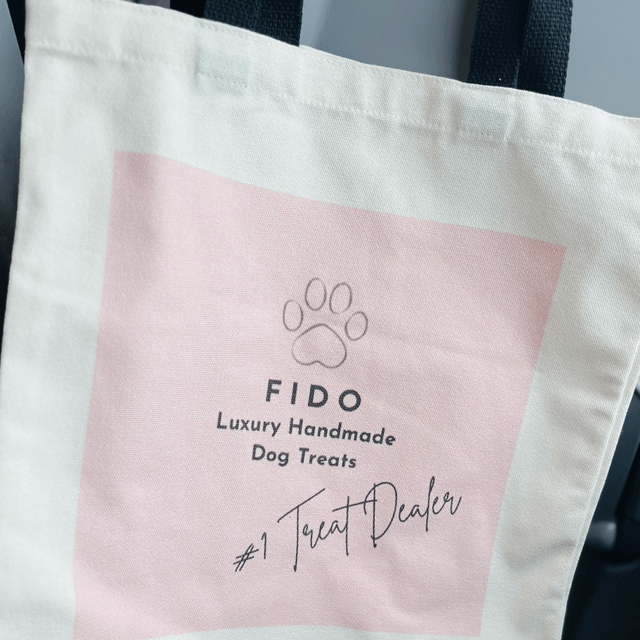 Fido Canvas Tote Bag 