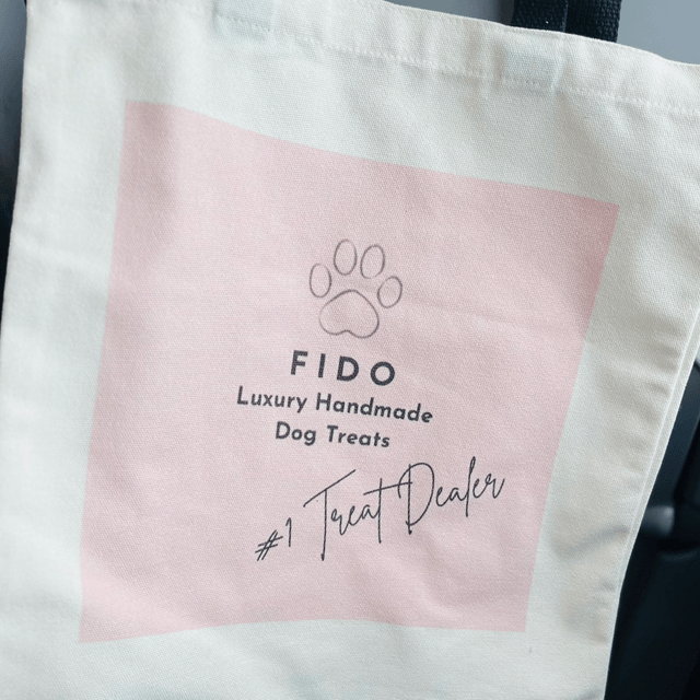 Fido Canvas Tote Bag 